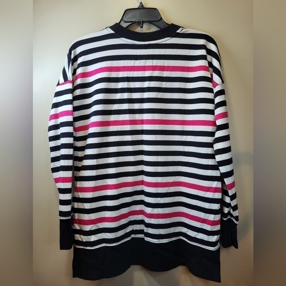NWT Lularoe XXS Hannah crew striped pullover Top - Picture 11 of 13